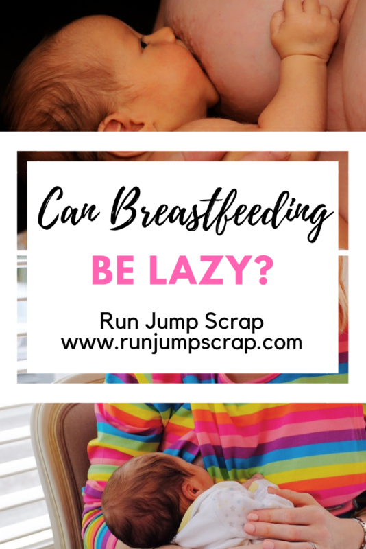 can breastfeeding be lazy