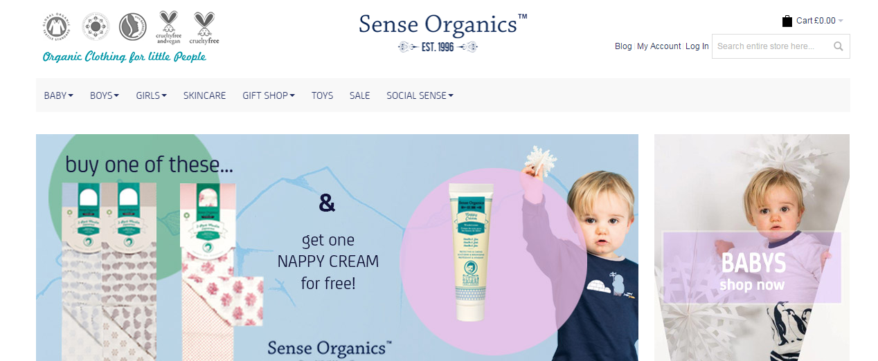Sense Organics – Clothes **REVIEW**