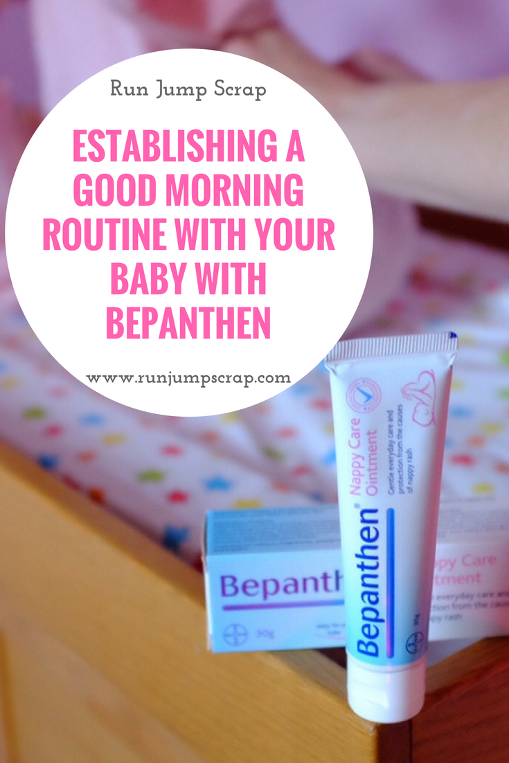 Establishing a Good Morning Routine with Your Baby with Bepanthen