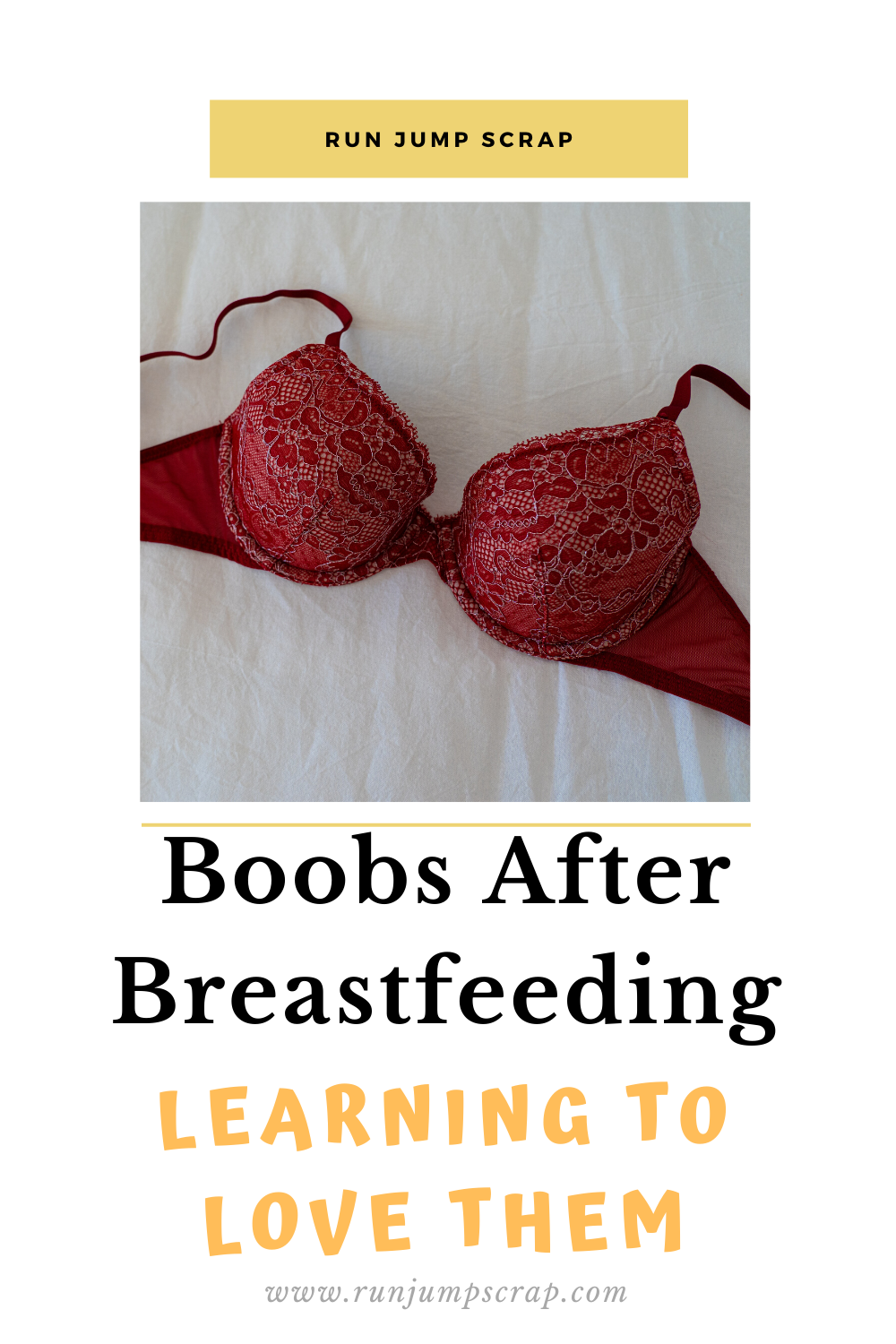 boobs after breastfeeding - learning to love them