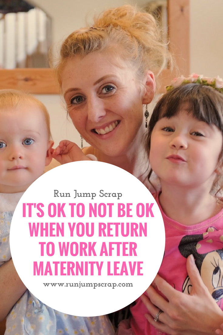 It’s OK to not be OK when you return to Work after Maternity Leave