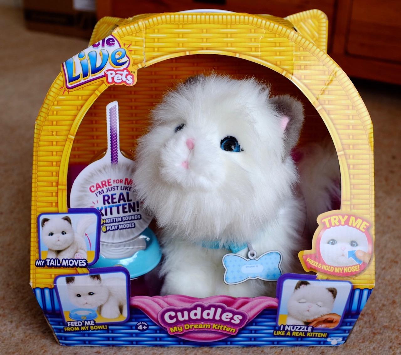 REVIEW - Little Live Pets - My Dream Kitten Cuddles - Run ...