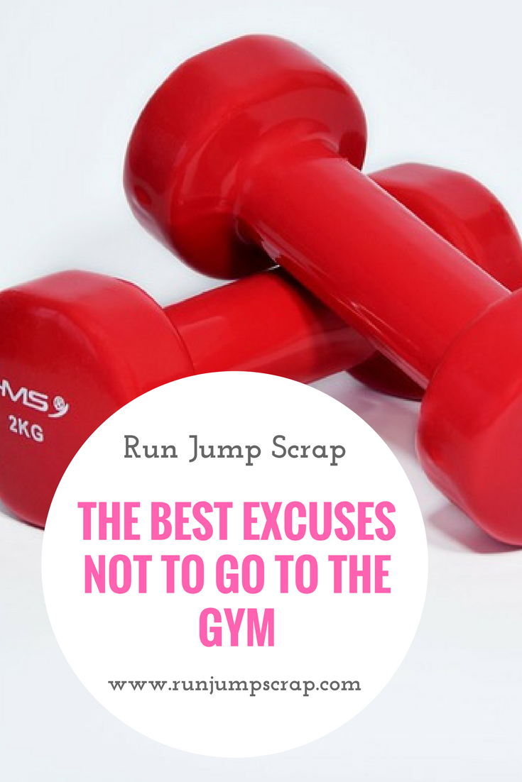 The Best Excuses Not to go to The Gym