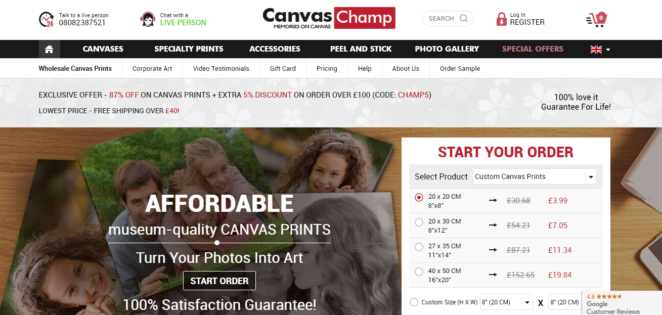 canvas champ website