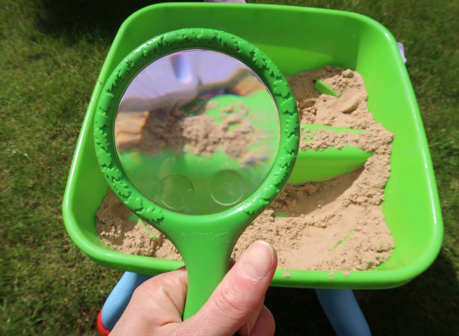 Magnifying glass outdoor adventures
