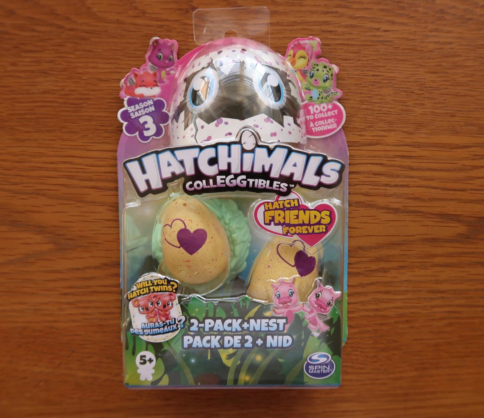 Hatchimals CollEGGtibles Season 3 2 pack and nest
