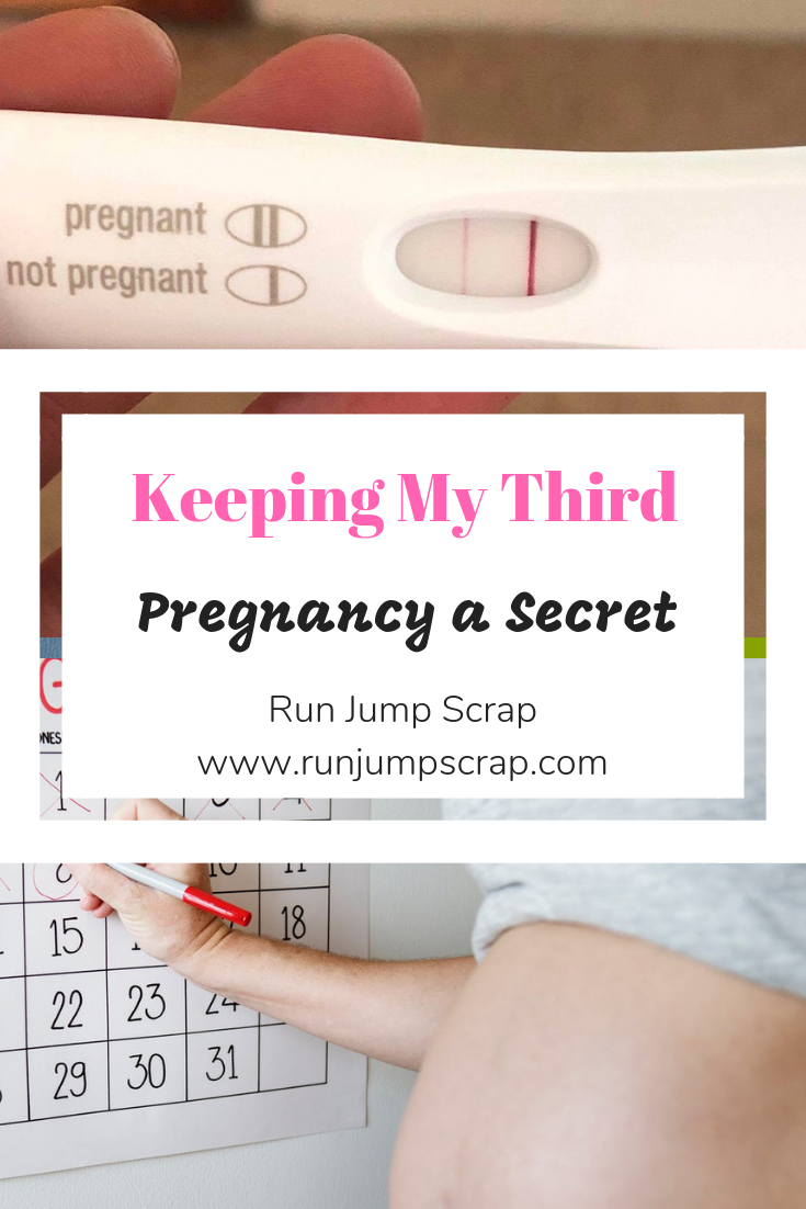 keeping my third pregnancy a secret
