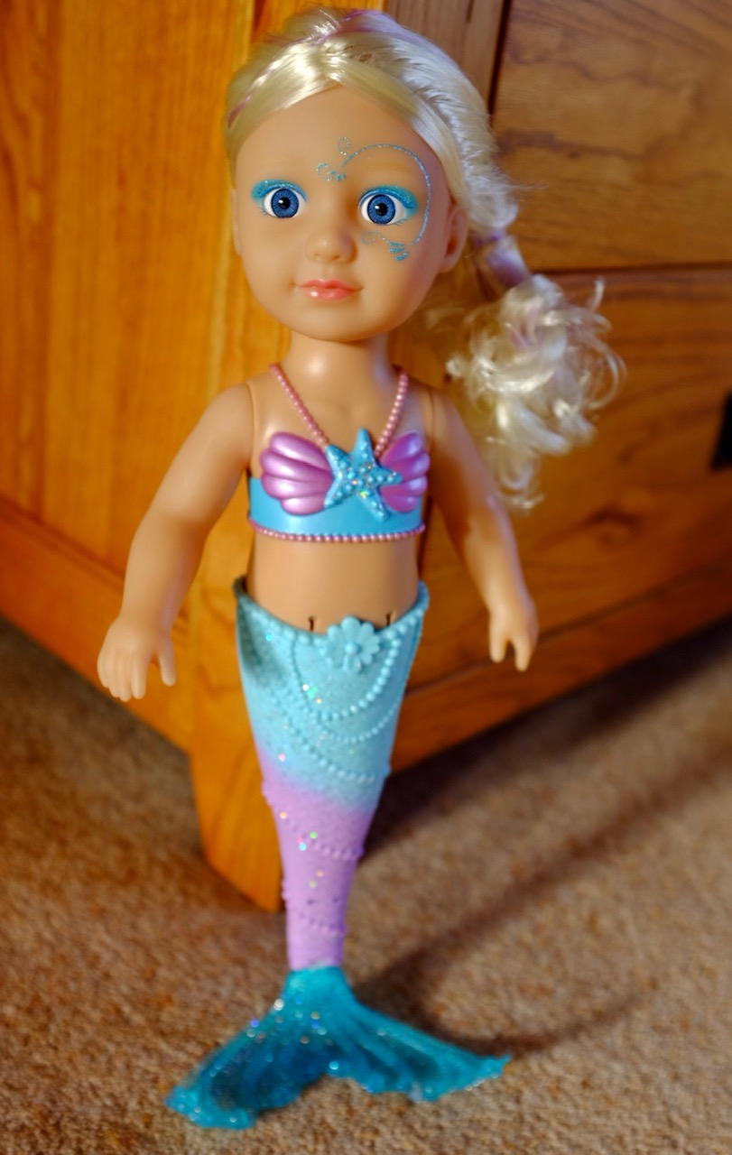 Baby Born Little Sister Mermaid Swimming 43cm Doll NEW 
