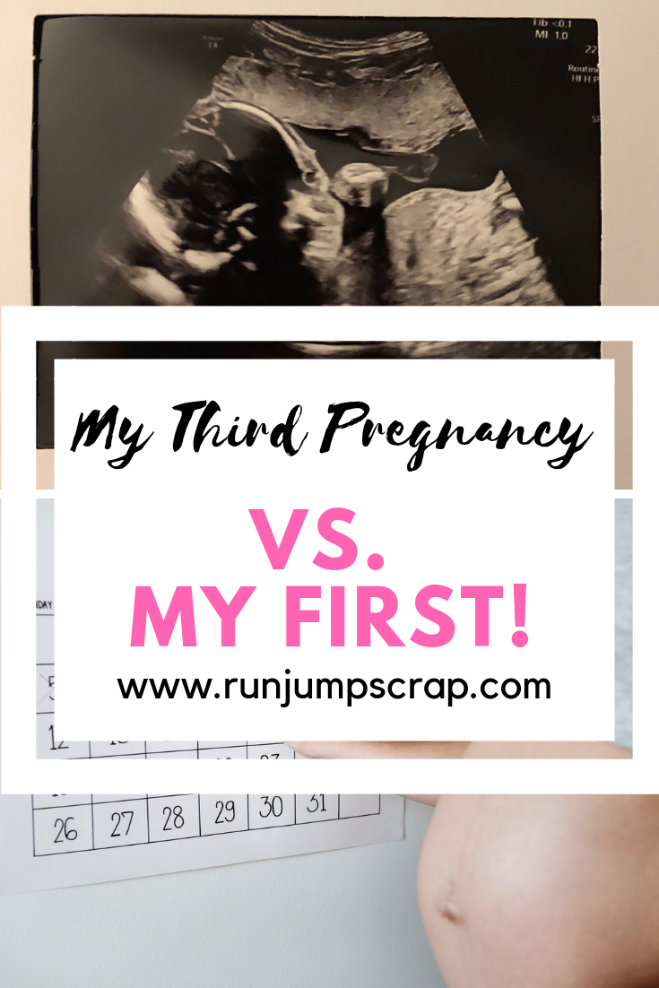 My third pregnancy vs my first