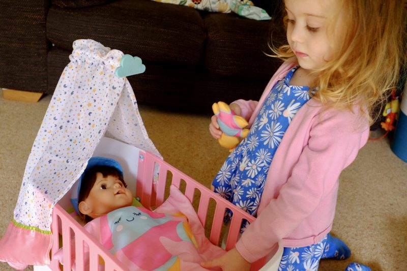 BABY Born Magic Bed Heaven REVIEW Run Jump Scrap!