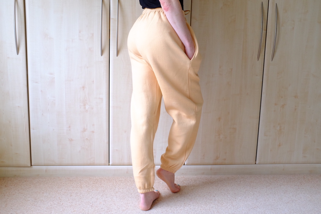 baggy joggers from femme-luxe finery