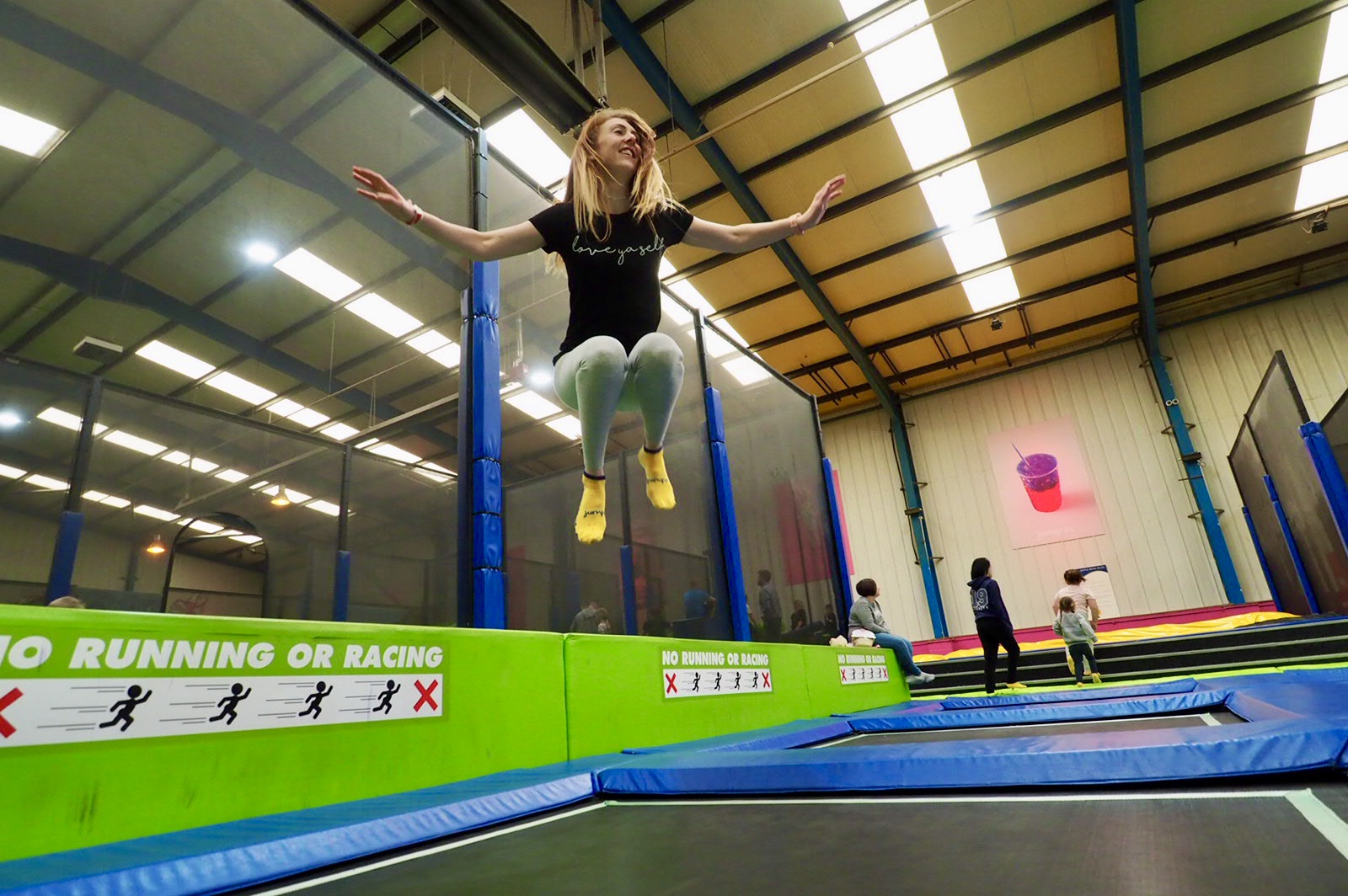 Jump In Warwick Trampoline Park REVIEW AD Run Jump Scrap!