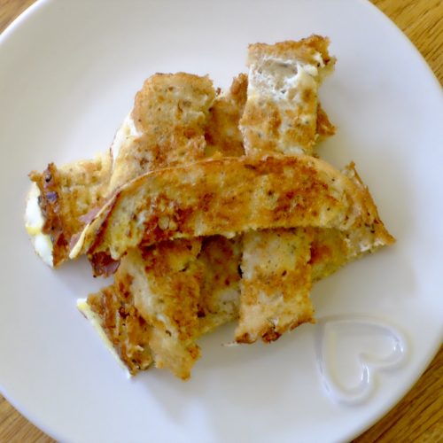 baby french toast recipe - eggy bread