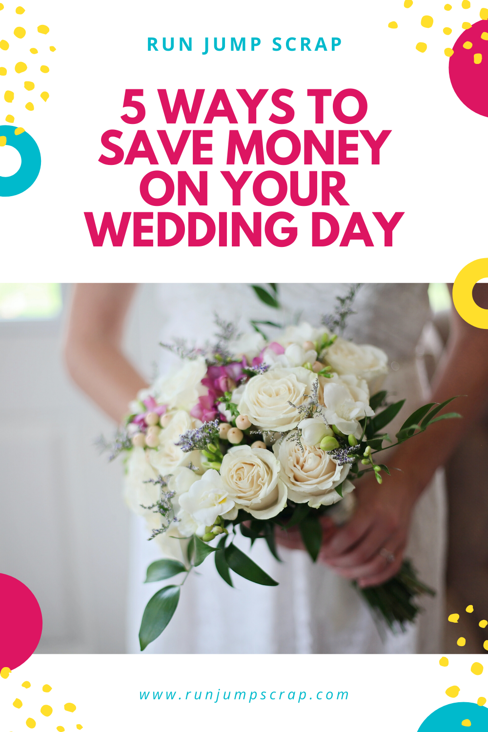 5 ways to save money on your wedding day