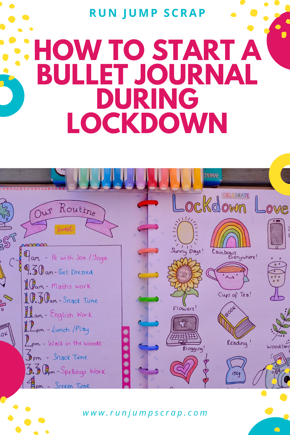 starting a bullet journal during lockdown