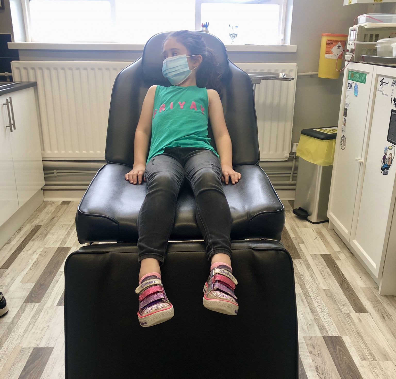 Kid's Ears Pierced Choose a Needle or Gun for Your Child