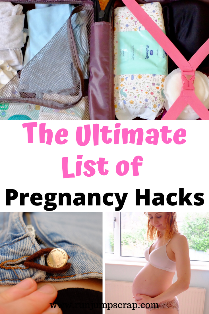 ultimate list of pregnancy hacks