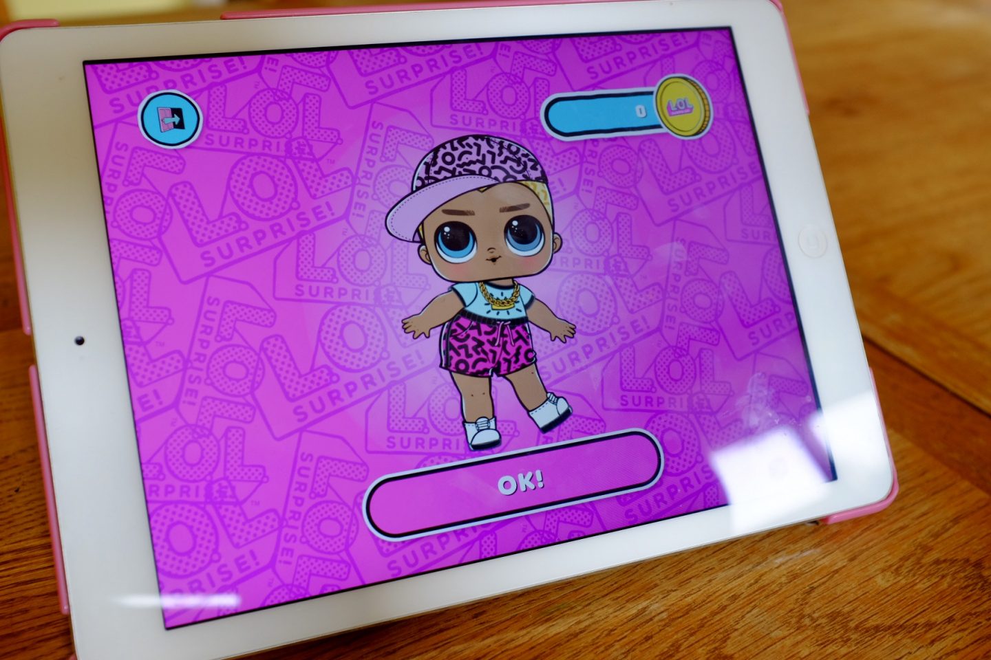 revealing new characters on the L.O.L. Surprise! movie maker app