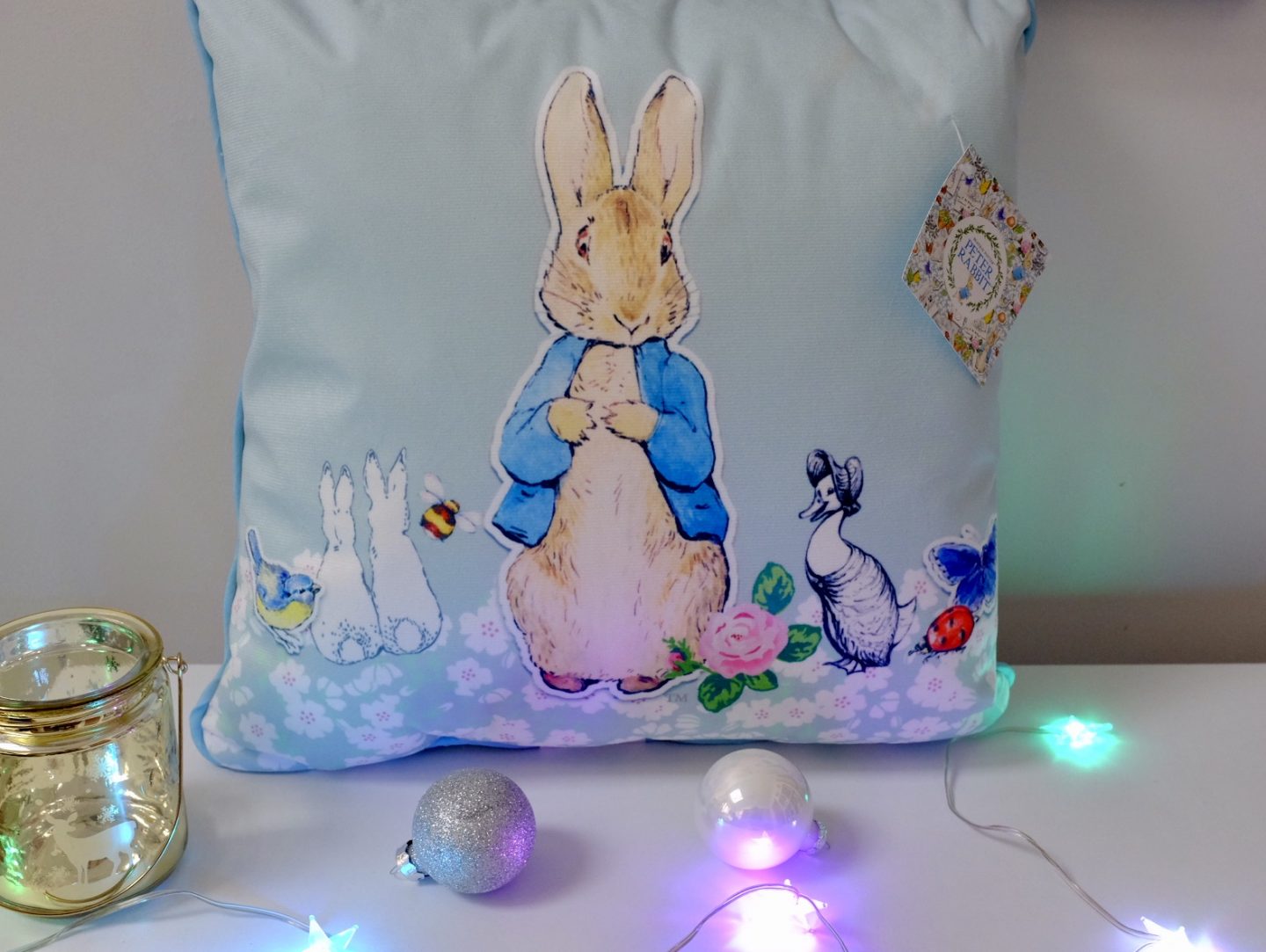 Peter rabbit pillow