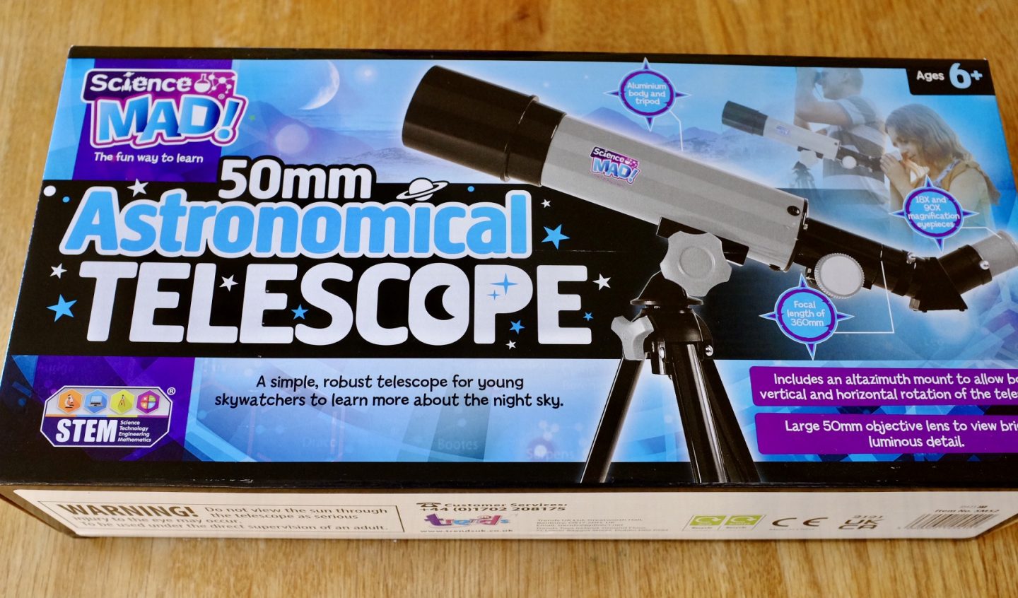 Science Mad! 50mm telescope