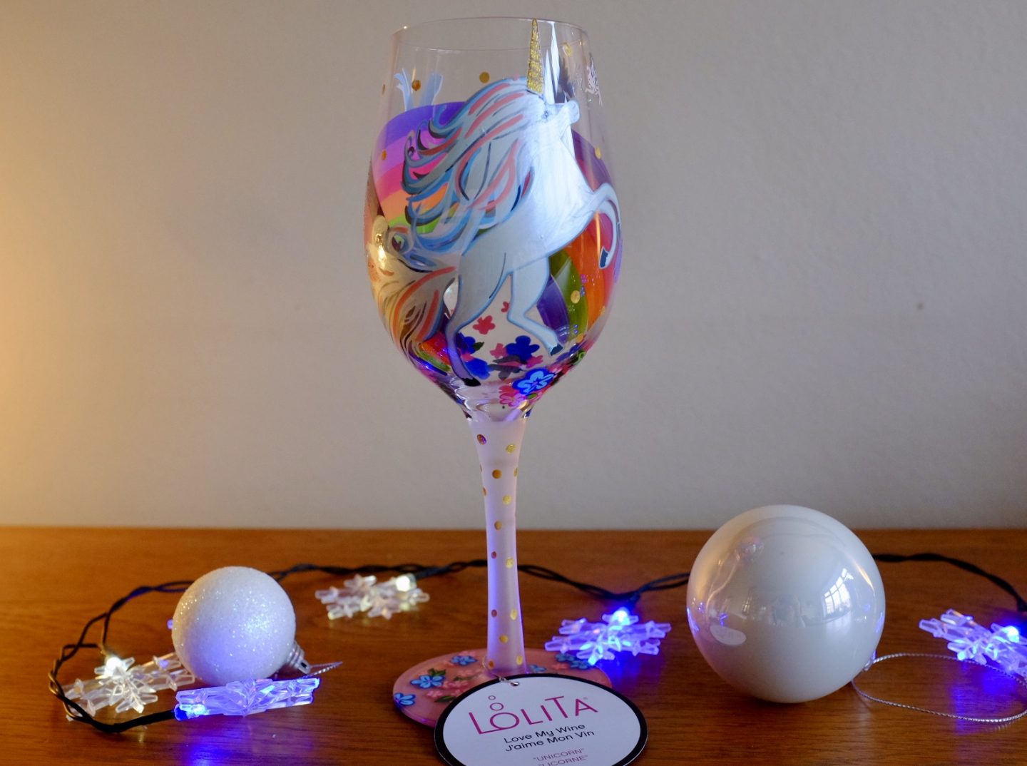 lolita unicorn glass