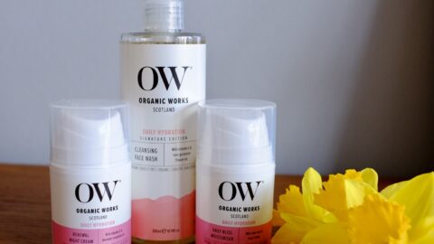 Skincare products from oragnic works