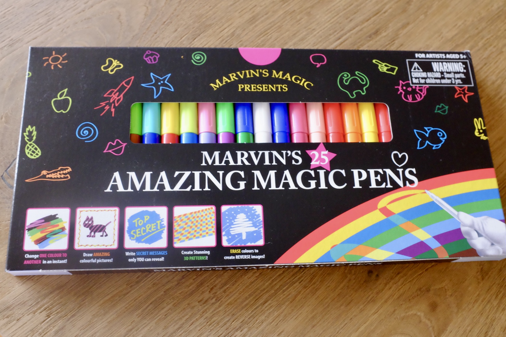 Marvin's Amazing Magic Pens - GIVEAWAY - Run Jump Scrap!