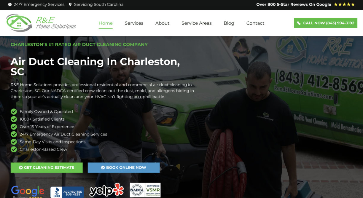 2026’s Best Air Duct Cleaning Companies in Charleston, SC